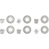 Easy life Luxe Porseleinen Koffiekopjes Set (6 stuks) - Italiaans Design