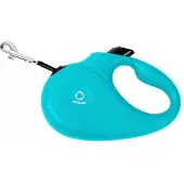 Collar Automatische Hondenriem L 5m tot 50kg Blauw - Halsband