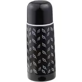 Dajar Ambition Thermos 0.35L Zwart met Bladeren - Roestvrij Staal