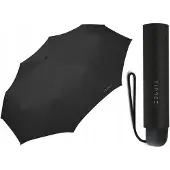 Esprit paraplu dames/heren zwart, compact en waterdicht