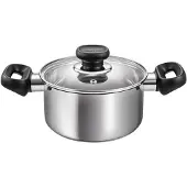 Tescoma Brava Pan met Deksel - 16cm, 1.5L - RVS