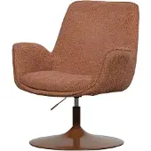 Woood Marten In Hoogte Verstelbare Fauteuil - Oranje - 91x79x76
