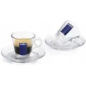 Lavazza Espressokopje met schotel - 70ml Glas