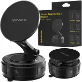Spacecase MagLock autohouder met MagSafe en vacuümzuignap