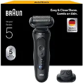 Braun Series 5 52-N1200S - Elektrisch Scheerapparaat voor mannen - Tot 50 min gebruikstijd - Precisie Trimmer Opzetstuk - 100% Waterdicht