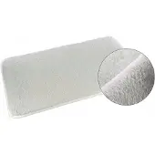 Euromat Lombok Antislip Badkamermat Zacht Grijs 50x80 cm