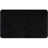 Dywany Łuszczów Zacht Antislip Badkamermat Zwart 60x100 cm