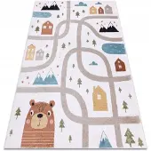 Rugsx Tapijt FUN Polar voor kinderen straten, bos, room 240x330 cm