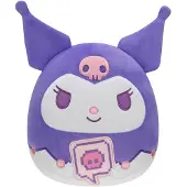 Jazwares Squishmallows Knuffel Pluche Hello Kitty - Kuromi Digital Skull 20cm
