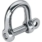 Harken D High Resistance High Resistance 12 Mm Shackle Zilver