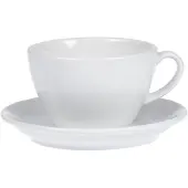 Esmeyer koffiekopjes BISTRO 6-delig, porselein, wit, 400 ml