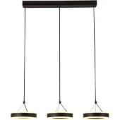 Olucia - LAVA - Hanglamp - Zwart - Vorm: Rechthoek