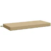 vidaXL Bankkussen SOEST 100% Polyester Beige 120 x 50 x 8 cm