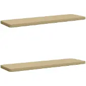 vidaXL 2-delige Bankkussens VUGHT 2 st 100% Polyester Beige