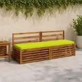 vidaXL 1-delig Bankkussen VUGHT 100% Polyester Heldere Groen.