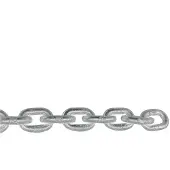 PLASTIMO Galvanised Chain 8 M Zilver 6 mm