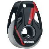 Harken Aluminium V Block Pulley Zwart
