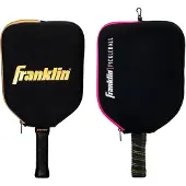 Franklin Sports Pickleball Paddle Cover - Zwart + Roze - Beschermende Racketcover