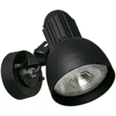 Albert Zwarte wandspot buiten Orientable 13,5cm