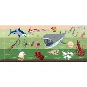 Oceanarium Deep Sea Creatures M Handdoek