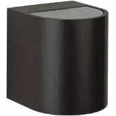 Albert Up down light outdoor Newton zwart