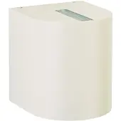 Albert Up down light outdoor Bolly wit small-wide