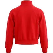 Trendyol TRENDYOLMİLLA Dames Rood Effen Lang, Regular fit Sweatshirts