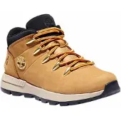 Timberland Kids Leren laarzen Sprint Trekker Mid Lace Up geel (30), Leer, Plat, Veters, Casual, kinderkleding TB0A2G7M2311
