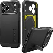 Spigen Tough Armor T MagSafe iPhone 18 Pro Hoesje Zwart