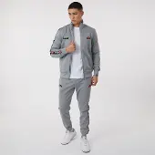 Ellesse Heren giraldo taped poly trainingspak - Grijs