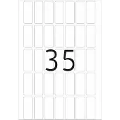 Herma Etiket 2350 12x30mm wit 1120 stuks - 3 stuks