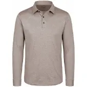 Desoto ongseeve Pooshirt Essentia Bruin | Beige | Maat L