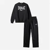 Everlast Heren logo crewneck en joggers set - Black Beauty