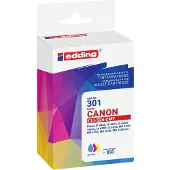 Edding 18-301/18-301-01 EDD-301 cyan, magenta, gelb Druckerpatronen kompatibel zu Canon CLI-526 C/M/Y, 3er-Set
