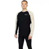 Liiteguard Merino Hybrid Longsleeve, heren, zwart/beige