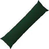 vidaXL Kussen met kussen HEERLEN Donkergroen 40 x 145 cm Stof