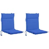 vidaXL Kussen voor lage rugstoel GEMERT 2 st 100% Polyester