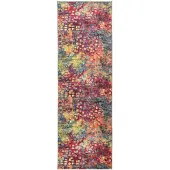vidaXL Tapijt Runner LESAKA kleurrijk 50 x 250 cm Diamantvelvet