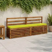 vidaXL 1-delig Bankkussen VUGHT 100% Polyester Heldere Groen.