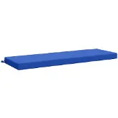 vidaXL Bankkussen SOEST 100% Polyester Koninklijk Blauw