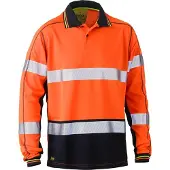 Bisley Ek6219t Poloshirt Hi Vis Long Sleeve | Maat: 3XL