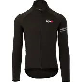 Agu Essential - Fietsshirt Heren - Thermo Fietsjas - Lange Mouwen - Herfst en Winter - Warmte - Reflecterend - Zwart - XXL