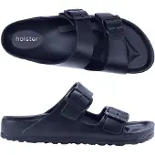 Holster Sundreamer vegan slides podologisch goedgekeurd slipper donker