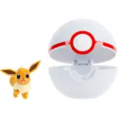 Pokémon Clip 'n Go Eevee met Premier Bal