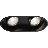 Astro Minima - Inbouwspots, dubbel, mat zwart, GU10