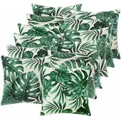 vidaXL Kussensloop 12 st HEERLEN Bladpatroon 40 x 40 cm Polyester