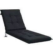 vidaXL Ligstoel Kussen GEMERT 100% Polyester Donkerblauw