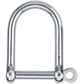 Harken Long Opening 5 Mm Shackle Zilver