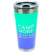 Camco Camp More Stainless Steel Cup 591ml Transparant