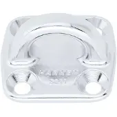 Harken Medium Square Duplex Padeye Zilver